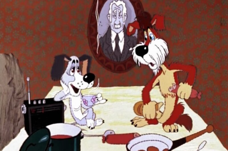Мультфильм “Бобик в гостях у Барбоса” (1977): куда ходил дедушка?
