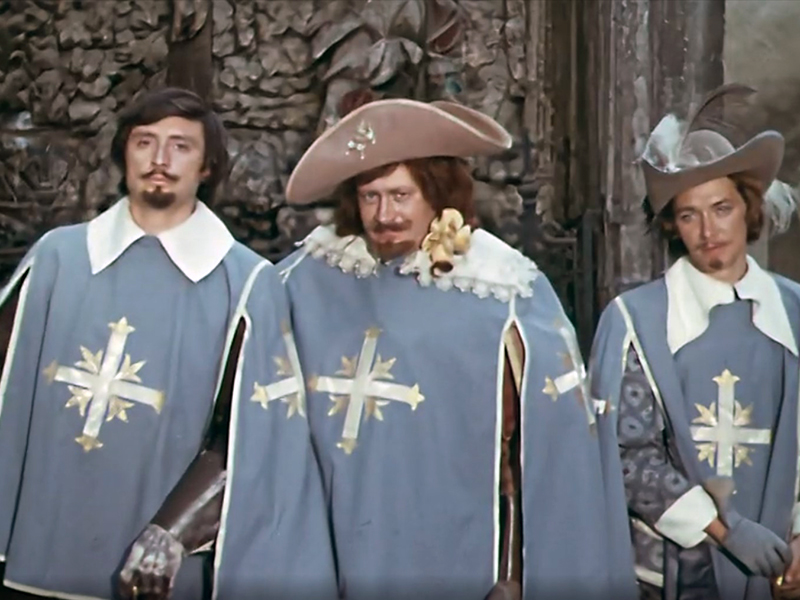 Кадр из фильма "Д'Артаньян и три мушкетера"