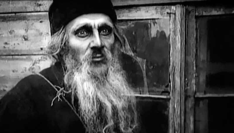 Иван Мозжухин в роли отца Сергия. 1918 год