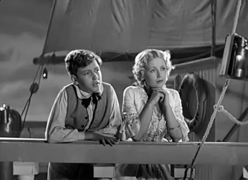 Кадр из фильма "Дети капитана Гранта" (1936)