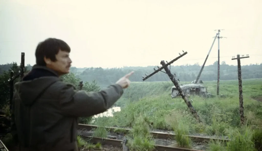 «Сталкер» (1979): фильм, который не хочет, чтобы его понимали 5 Выбор места для очередной сцены фильма "Сталкер"