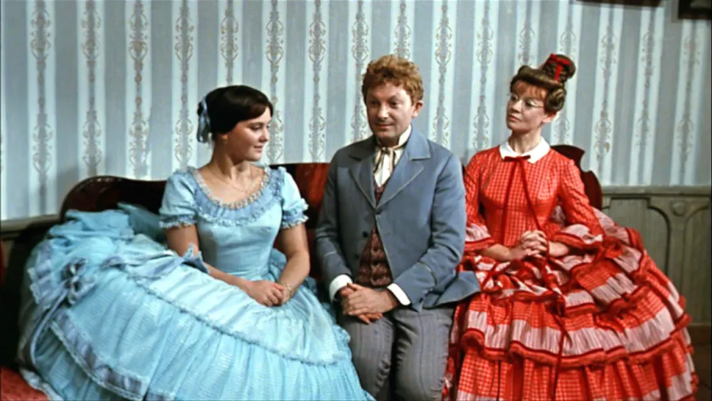 Фильм "Женитьба Бальзаминова" (1964) : странная фраза Вицина 5 Кадр из фильма Женитьба Бальзаминова